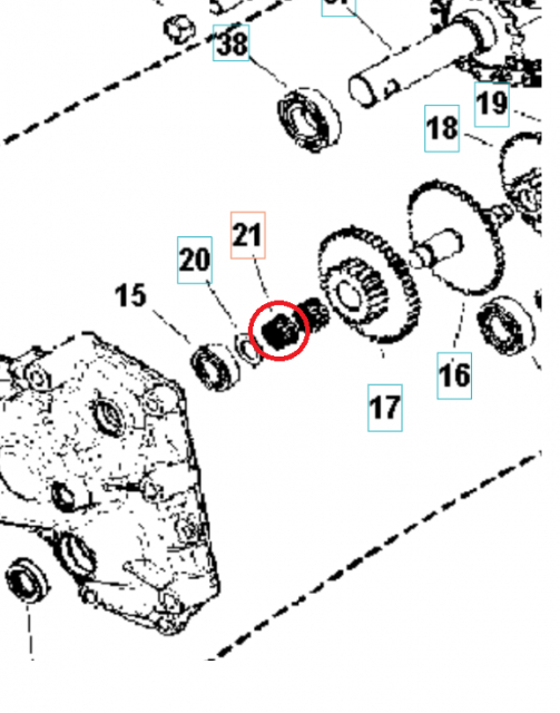 Cojinete Aguja 18X22 5986794-01