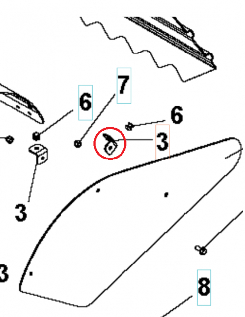 Cubierta De Púas Cubierta Carter Roto40 5986807-01
