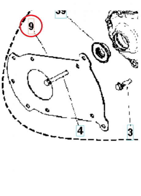 Carter Cubierta Motor 5986812-01