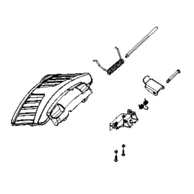 Kit Placa Placa De Descarga Lateral 5986841-12