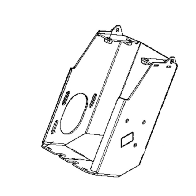 Conjunto de soporte de la columna de dirección P