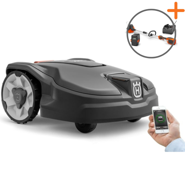Husqvarna Automower® 315 Mark II + Connect | Recortadora a batería de regalo!