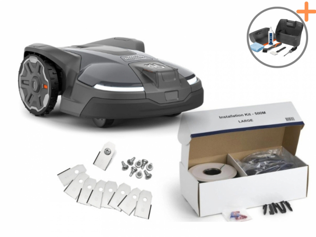 Husqvarna Automower® 430X Nera Start-paquete | Kit mantenimiento gratis!