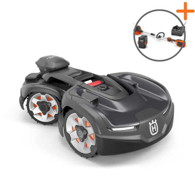 Husqvarna Automower® 435X AWD Nera Robot Cortacésped | Recortadora a batería de regalo!