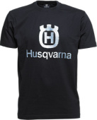 Husqvarna T-Shirt, navy - big logo
