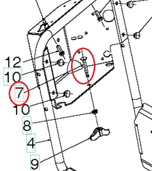 Perno ,3125-18 5010671-01