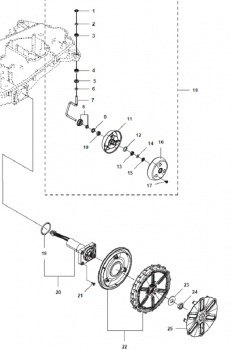 RUEDA ENSAMBLADA Sileno