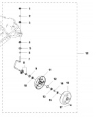 RUEDA kit 6mm Gardena Sileno R100Li, R130Li, R160Li RUEDA kit 6mm Gardena Sileno R100Li, R130Li, R160Li