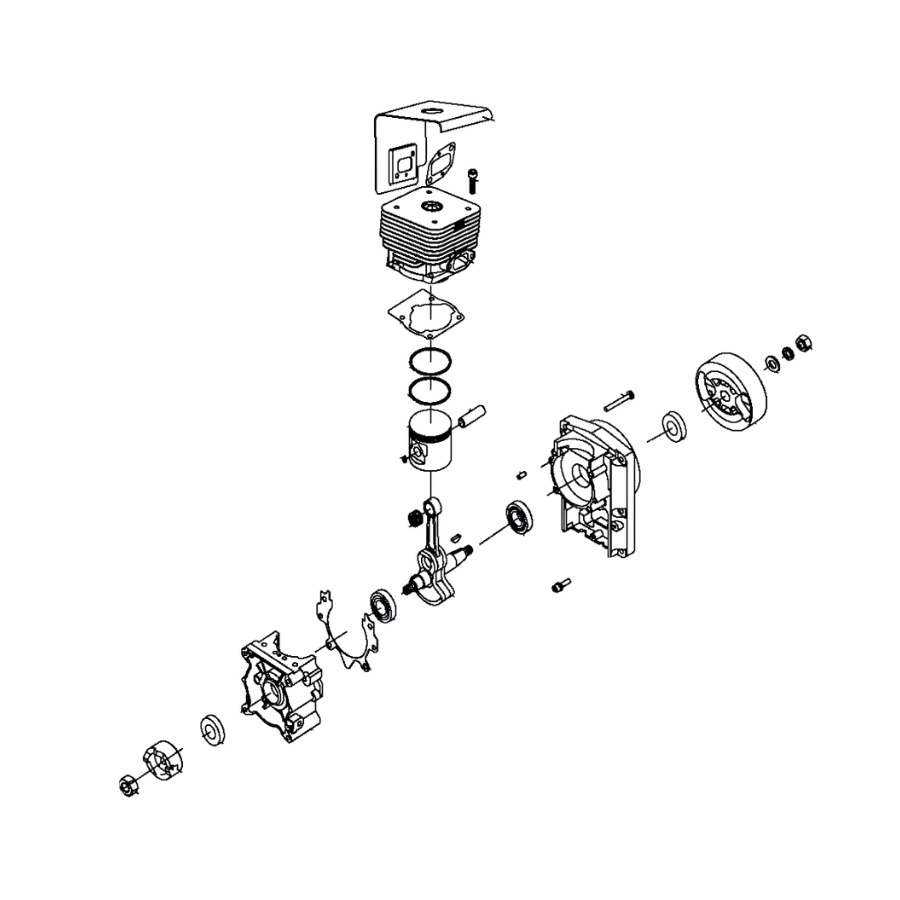 Conjunto De Motor Del Juego De Reparación 5014243-28