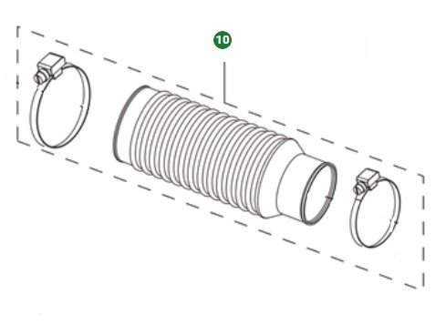 Conjunto De Manguera Del Juego De Reparación 5014243-46