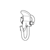 Gancho de ribete Kpl 5020228-06 Gancho de ribete Kpl 5020228-06