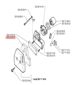 Filtro de aire Husqvarna 250RX, 252RX Filtro de aire Husqvarna 250RX, 252RX