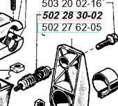 Aislador de vibraciones 5022830-02 Aislador de vibraciones 5022830-02