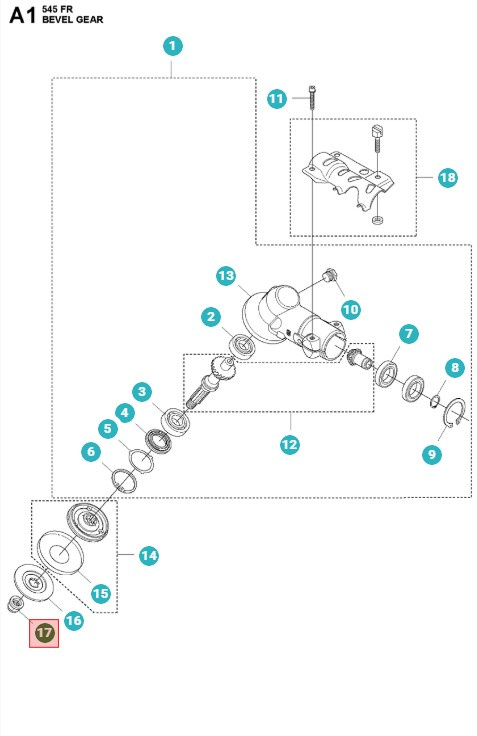 TUERCA CON BLOQUEO M12x1.75