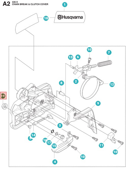 Tuerca M6Mf M8 5032200-01