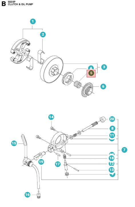 Rodamiento De Agujas 5032534-01