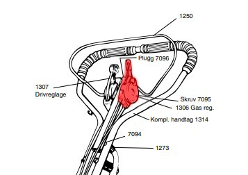 Controles De Acelerador/Freno Pro S OHV 5032989-01
