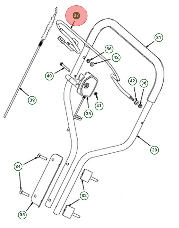 Abrazadera De Tubo Pro 4 Completa 5033131-01