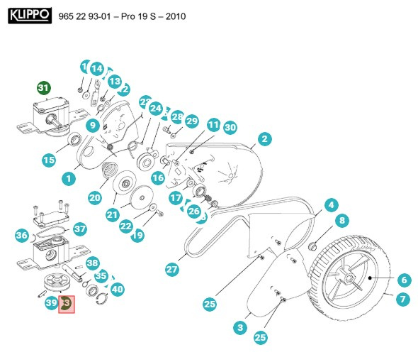 Polea Para Engranaje Helicoidal De Plástico