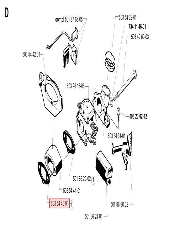 Junta Pieza Intermedia 5035443-01
