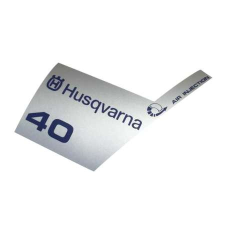 Calcomanía Husqvarna 40