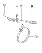 Muelle de freno Muelle de freno