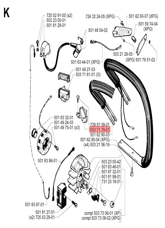 Interruptor De Parada 5037179-01