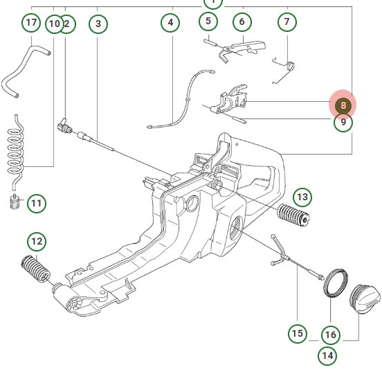 Mando Del Acelerador Kpl, 5038298-02