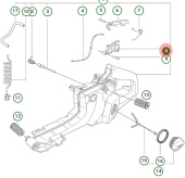Mando Del Acelerador Kpl, 5038298-02 Mando Del Acelerador Kpl, 5038298-02