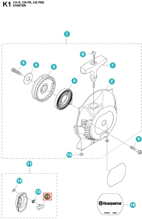 Gancho de arranque 5038735-02