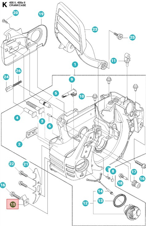 Pasador De Captura De Cadena 5038863-01