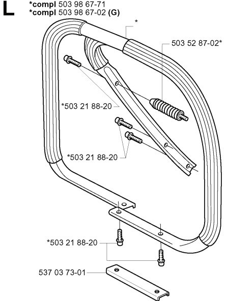Manejar Alrededor (G) 5039867-02