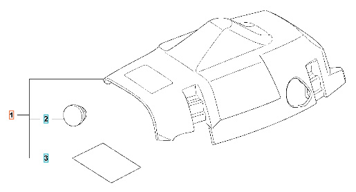 Tapa del cilindro Kpl