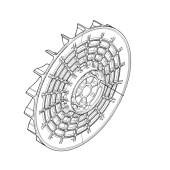 Rueda de ventilador Rueda de ventilador