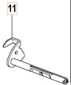 Eje, conjunto del acelerador Eje, conjunto del acelerador