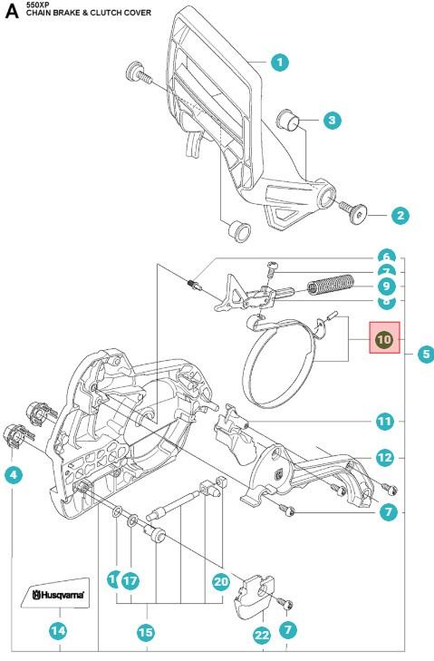 Banda De Freno Husqvarna 545, 550XP, 555, 560XP, 562XP
