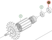 Buje de goma 5055303-14 Buje de goma 5055303-14