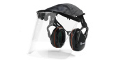 Protector auricular con visor, Jardinería Protector auricular con visor, Jardinería