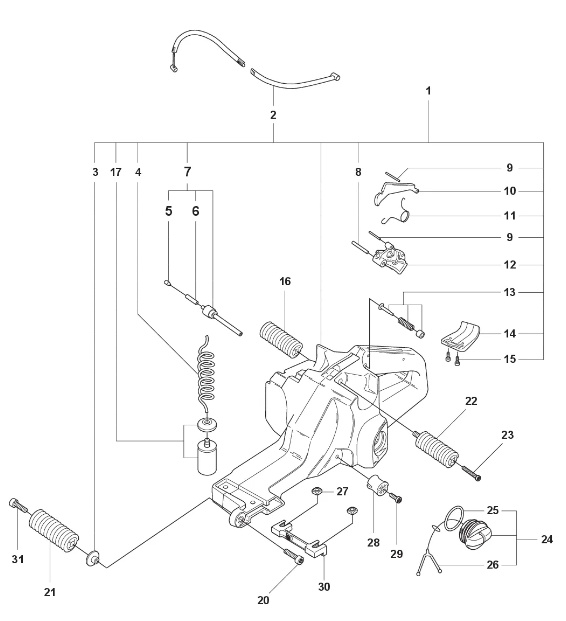 Cable del acelerador