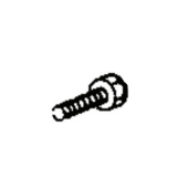 Tornillo, tubo de salida 1/4 X 16, 8 Tornillo, tubo de salida 1/4 X 16, 8