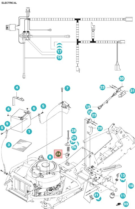 interruptor de asiento