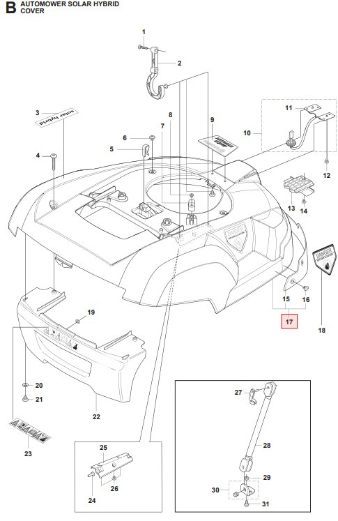 Kit De Carrocería Soalr Híbrido 5100967-03