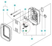 Placa, estrangulador