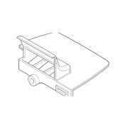 Placa, Silenciador 5154121-01 Placa, Silenciador 5154121-01