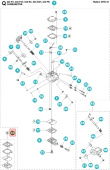 Juego de juntas Carburador Walbro D10 Wte 5159996-01 Juego de juntas Carburador Walbro D10 Wte 5159996-01