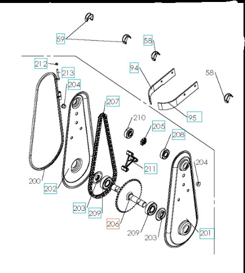 Rueda de espigas 5196530-07