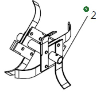 Hoja cruzada izquierda