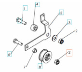 Tuerca 5196534-58 Tuerca 5196534-58