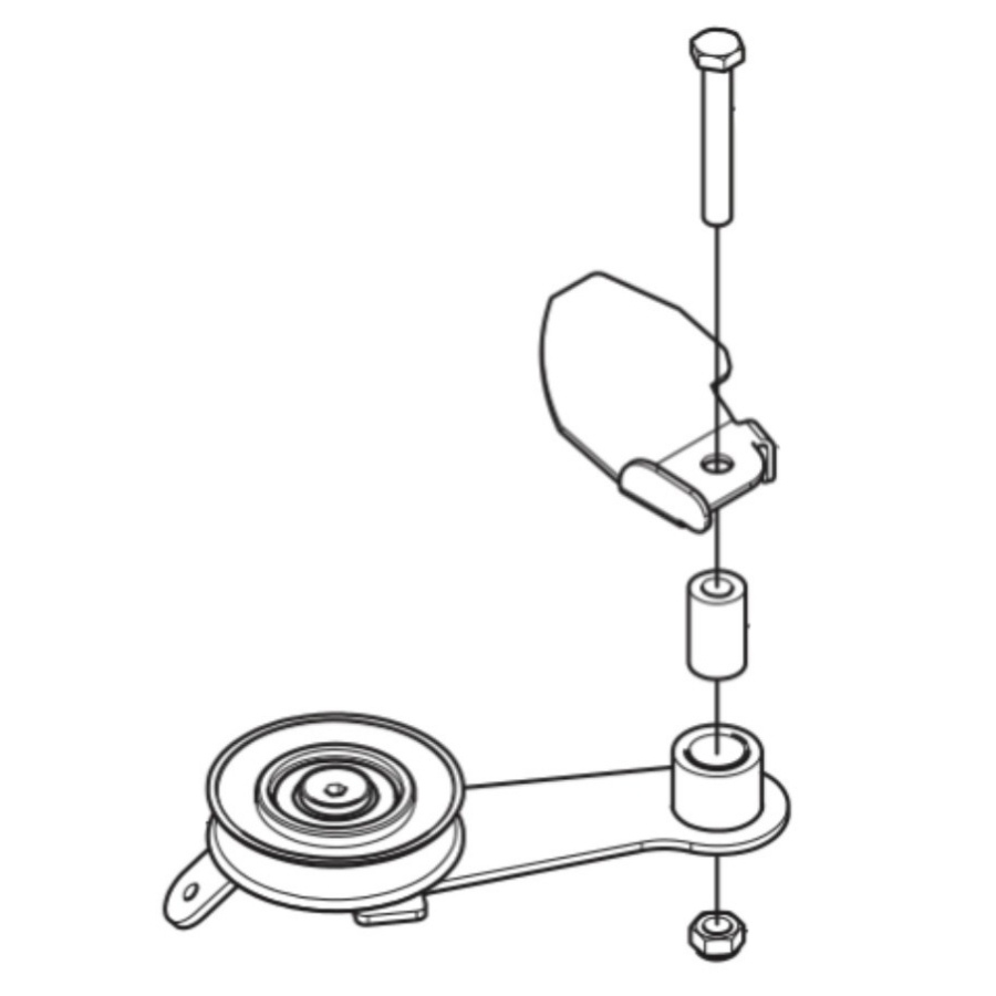 Placa de transmisión trasera