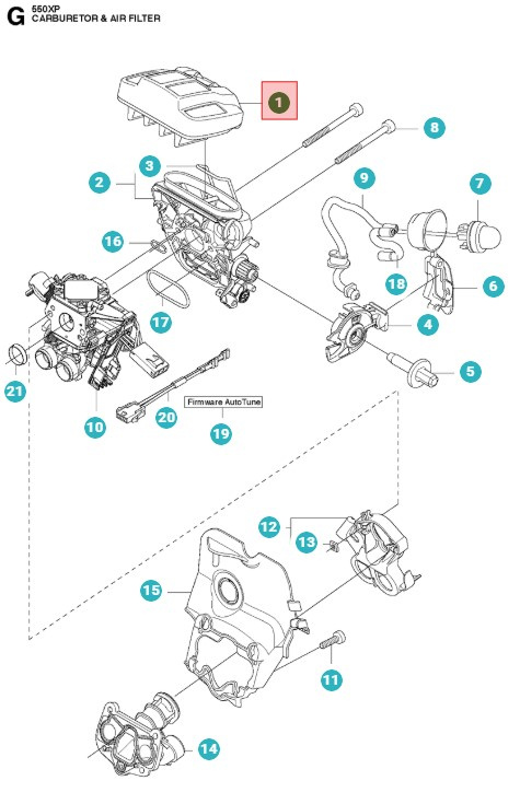 Filtro De Aire 550XP/XPG/545